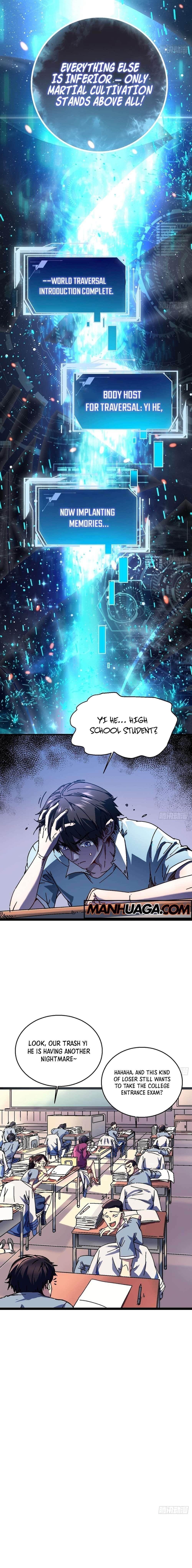 Martial Evolution: Start by Awakening the King of Monsters Chapter 1 - Page 4