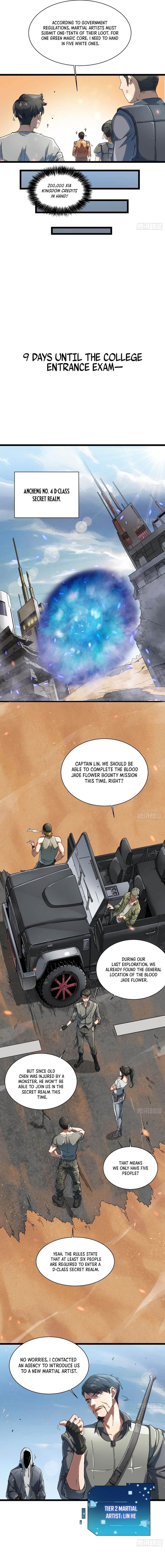 Martial Evolution: Start by Awakening the King of Monsters Chapter 3 - Page 8