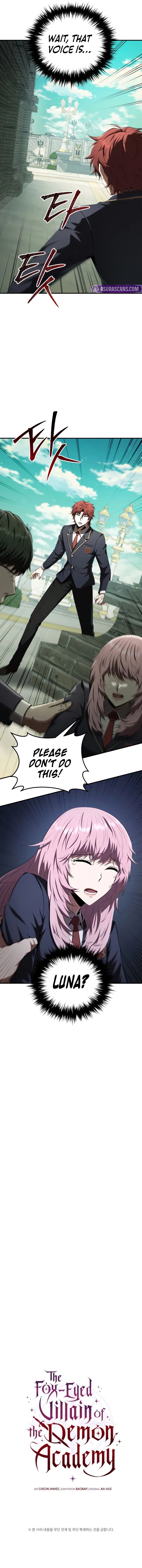 The Fox-Eyed Villain of the Demon Academy Chapter 27 - Page 12