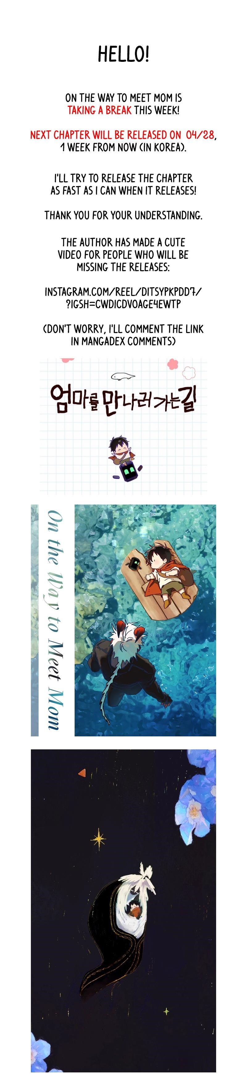 On the Way to Meet Mom Chapter 25.5 - Page 1