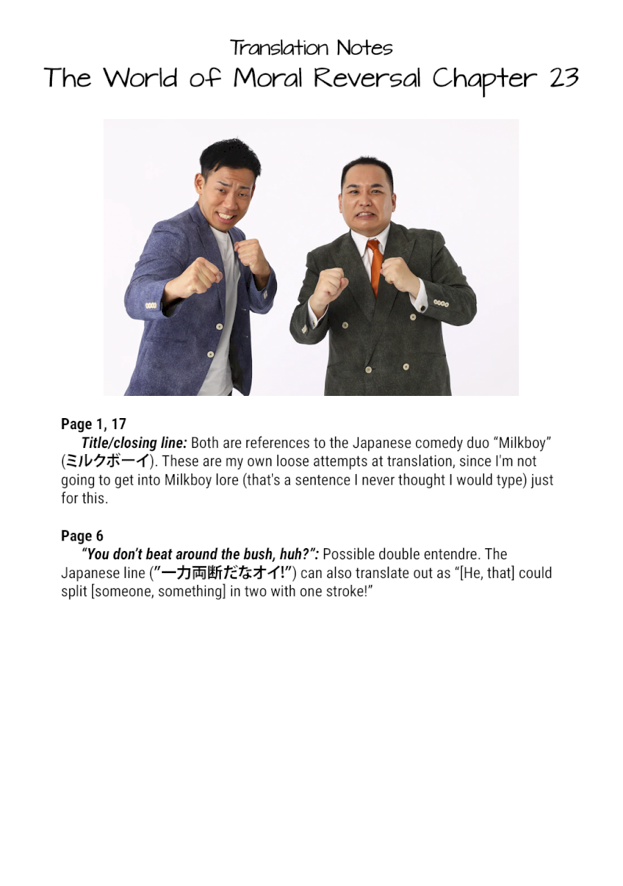 The World of Moral Reversal Chapter 23 - Page 19