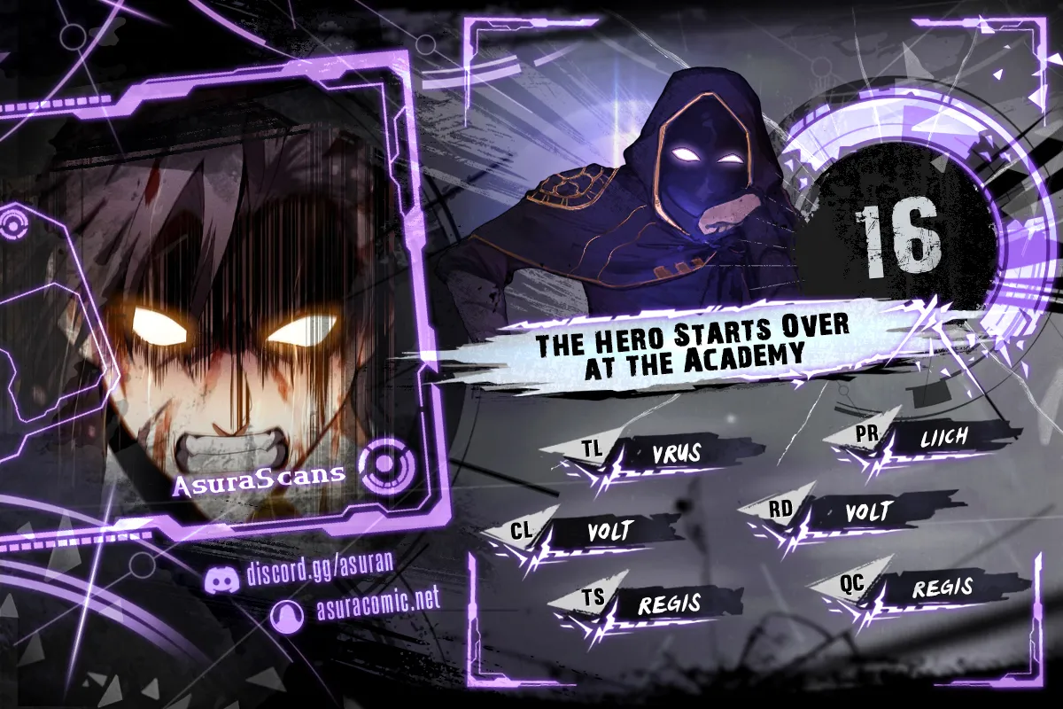 The Hero Starts Over at the Academy Chapter 16 - Page 1
