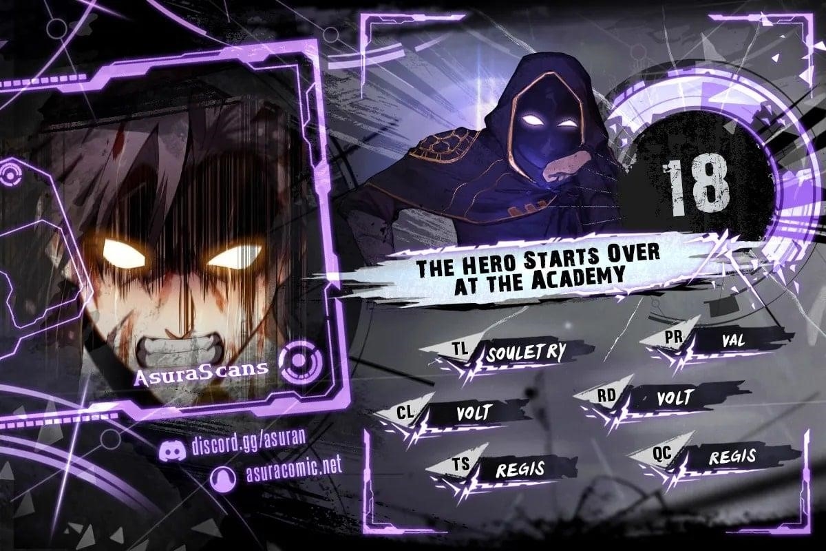 The Hero Starts Over at the Academy Chapter 18 - Page 1