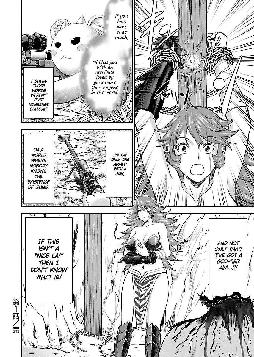 Isekai Sniper wa Onna Senshi no Mofumofu Aigan Doubutsu Chapter 1 - Page 38