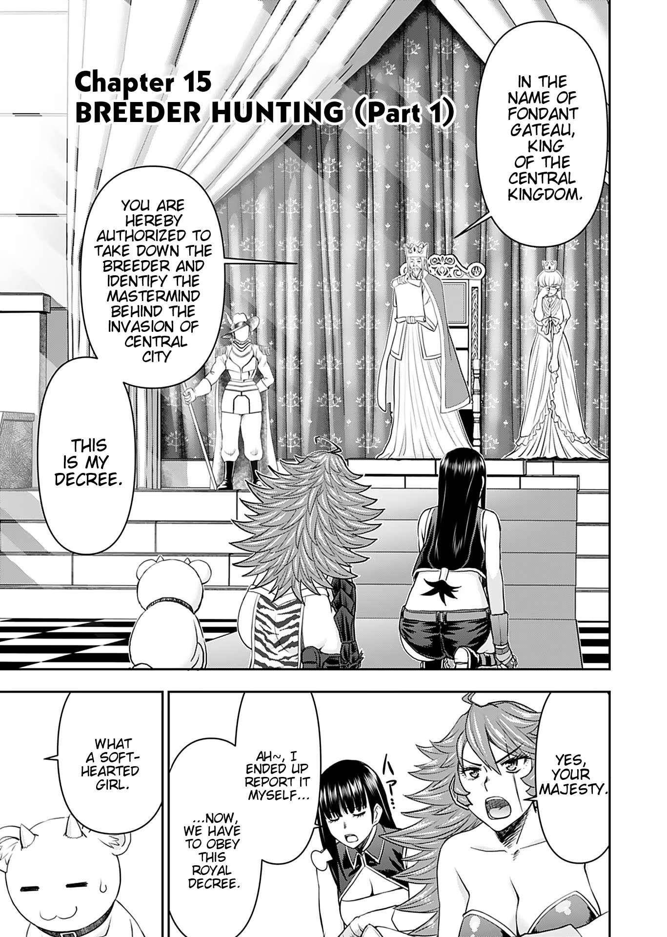 Isekai Sniper wa Onna Senshi no Mofumofu Aigan Doubutsu Chapter 15 - Page 1