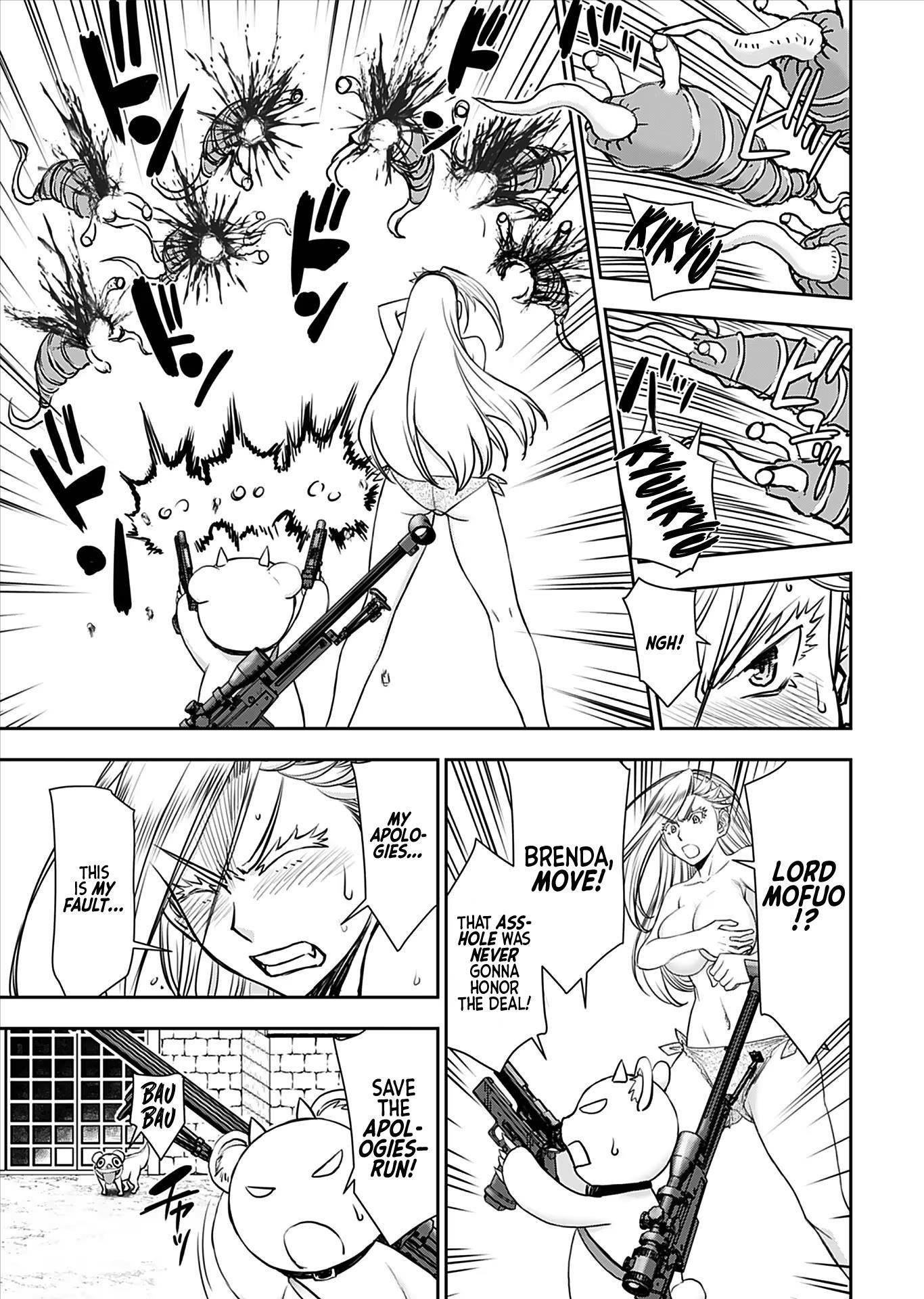 Isekai Sniper wa Onna Senshi no Mofumofu Aigan Doubutsu Chapter 16 - Page 20