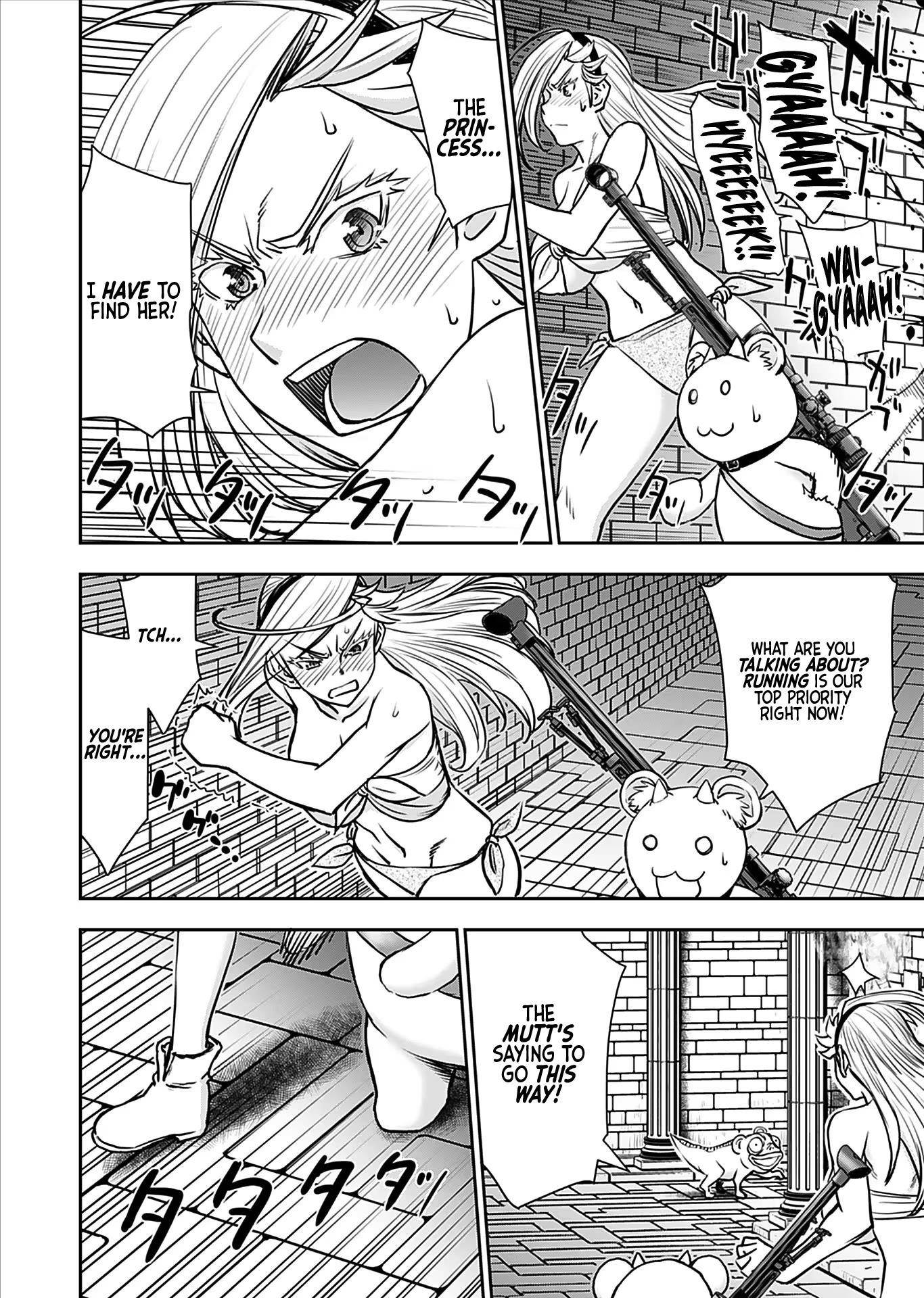 Isekai Sniper wa Onna Senshi no Mofumofu Aigan Doubutsu Chapter 16 - Page 23