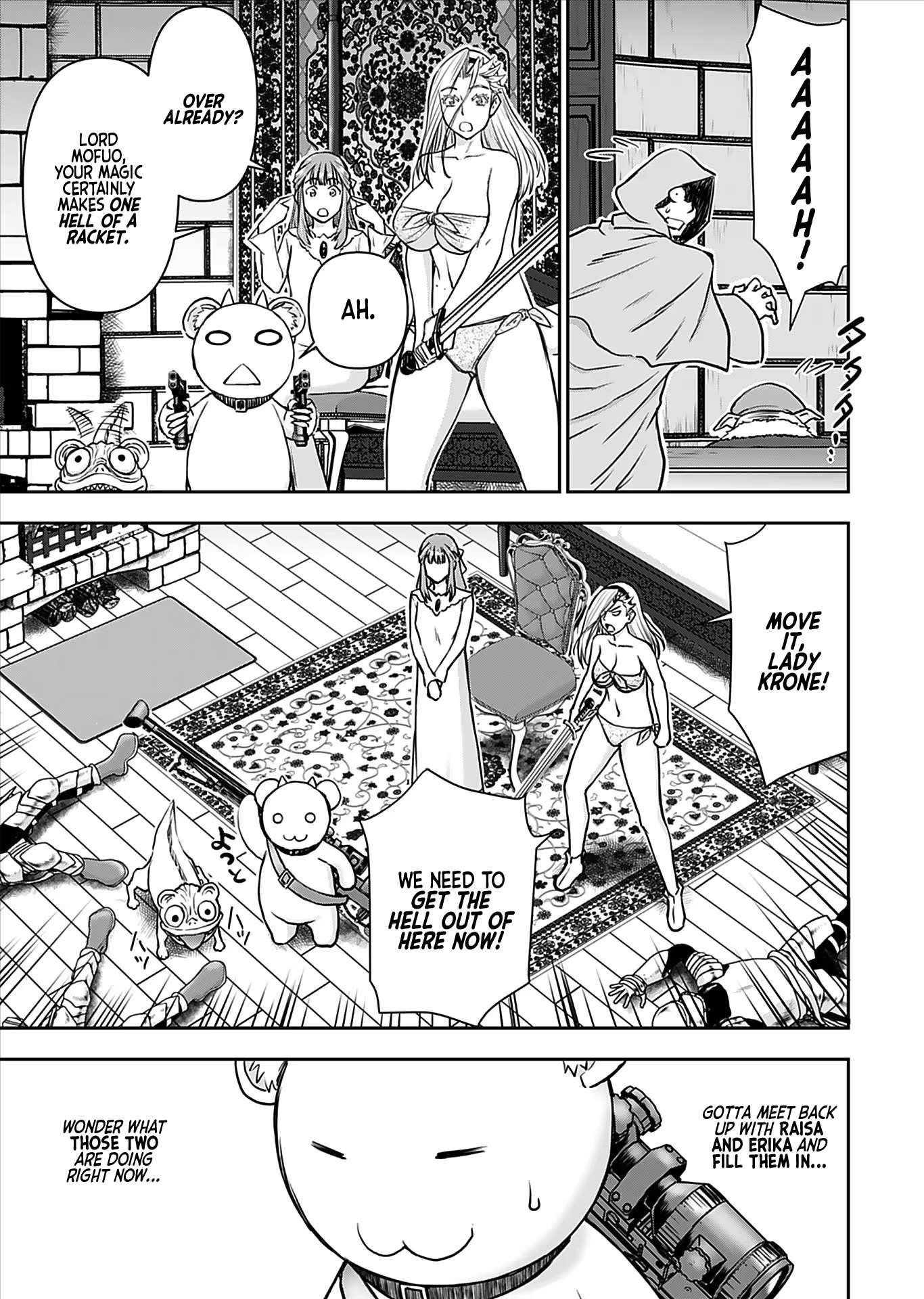 Isekai Sniper wa Onna Senshi no Mofumofu Aigan Doubutsu Chapter 17 - Page 20