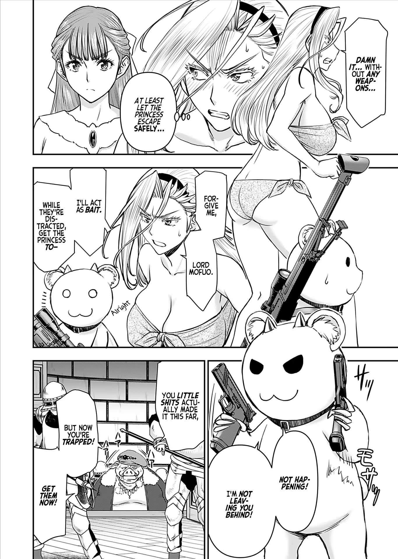 Isekai Sniper wa Onna Senshi no Mofumofu Aigan Doubutsu Chapter 17 - Page 3