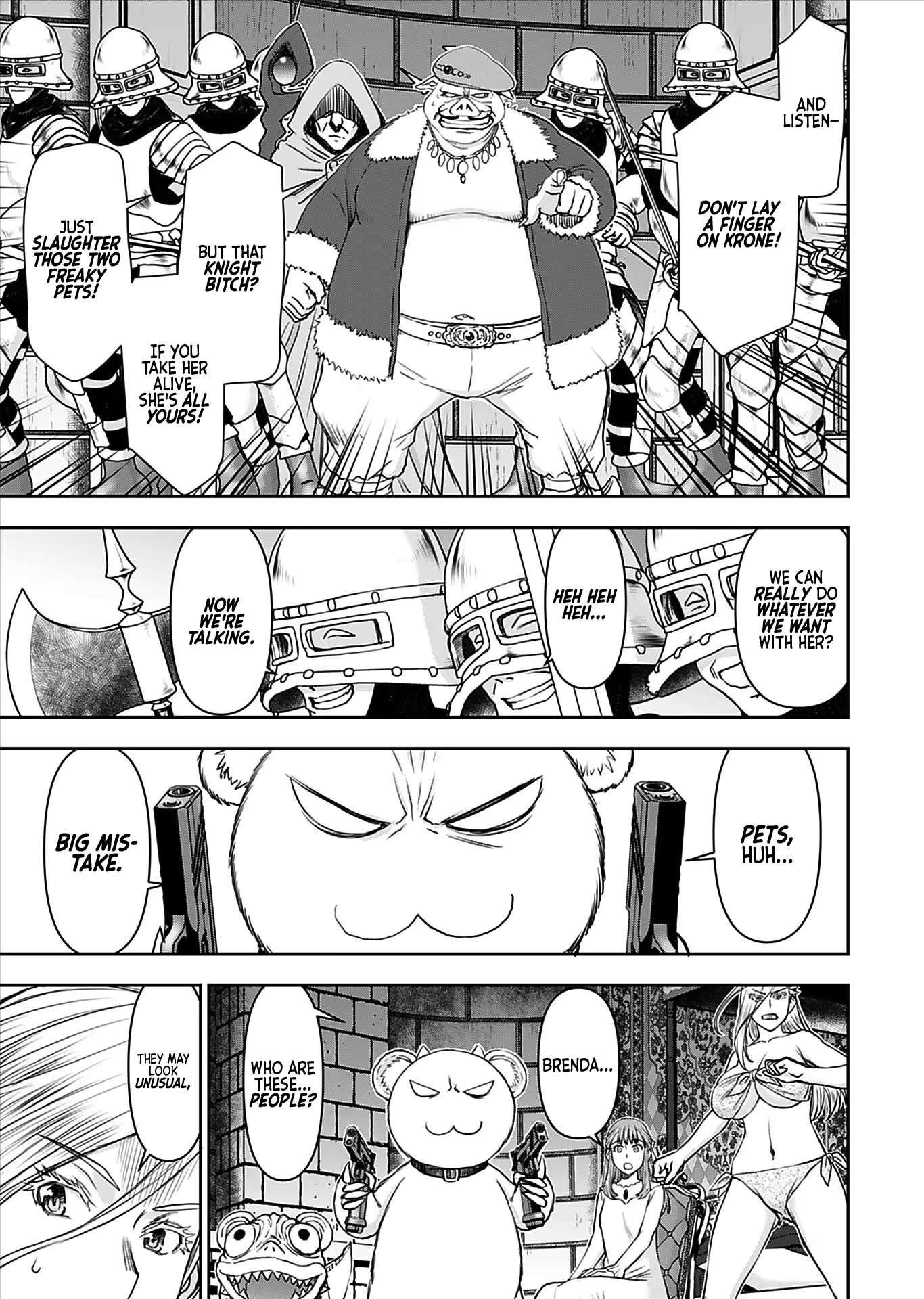 Isekai Sniper wa Onna Senshi no Mofumofu Aigan Doubutsu Chapter 17 - Page 4