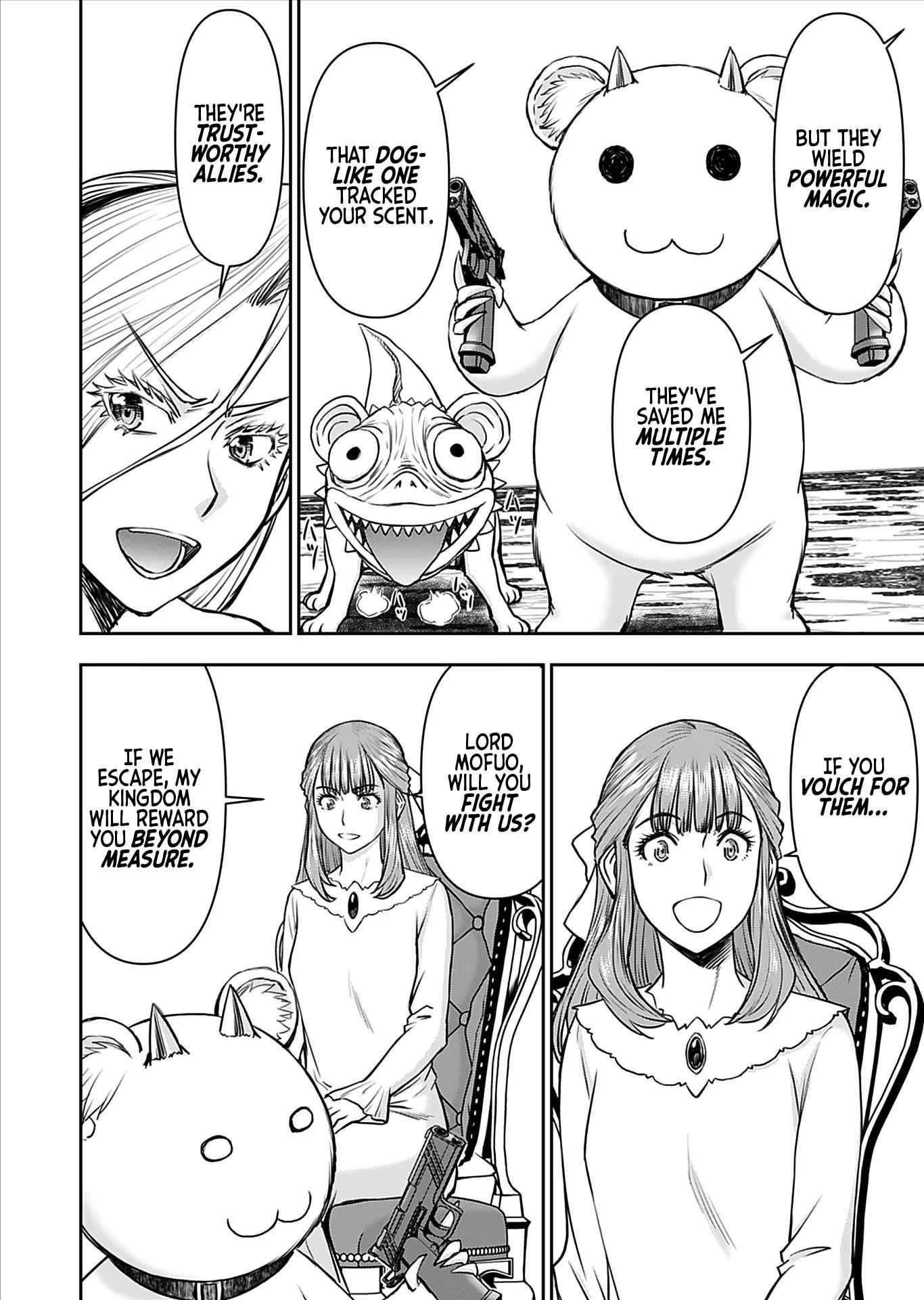 Isekai Sniper wa Onna Senshi no Mofumofu Aigan Doubutsu Chapter 17 - Page 5