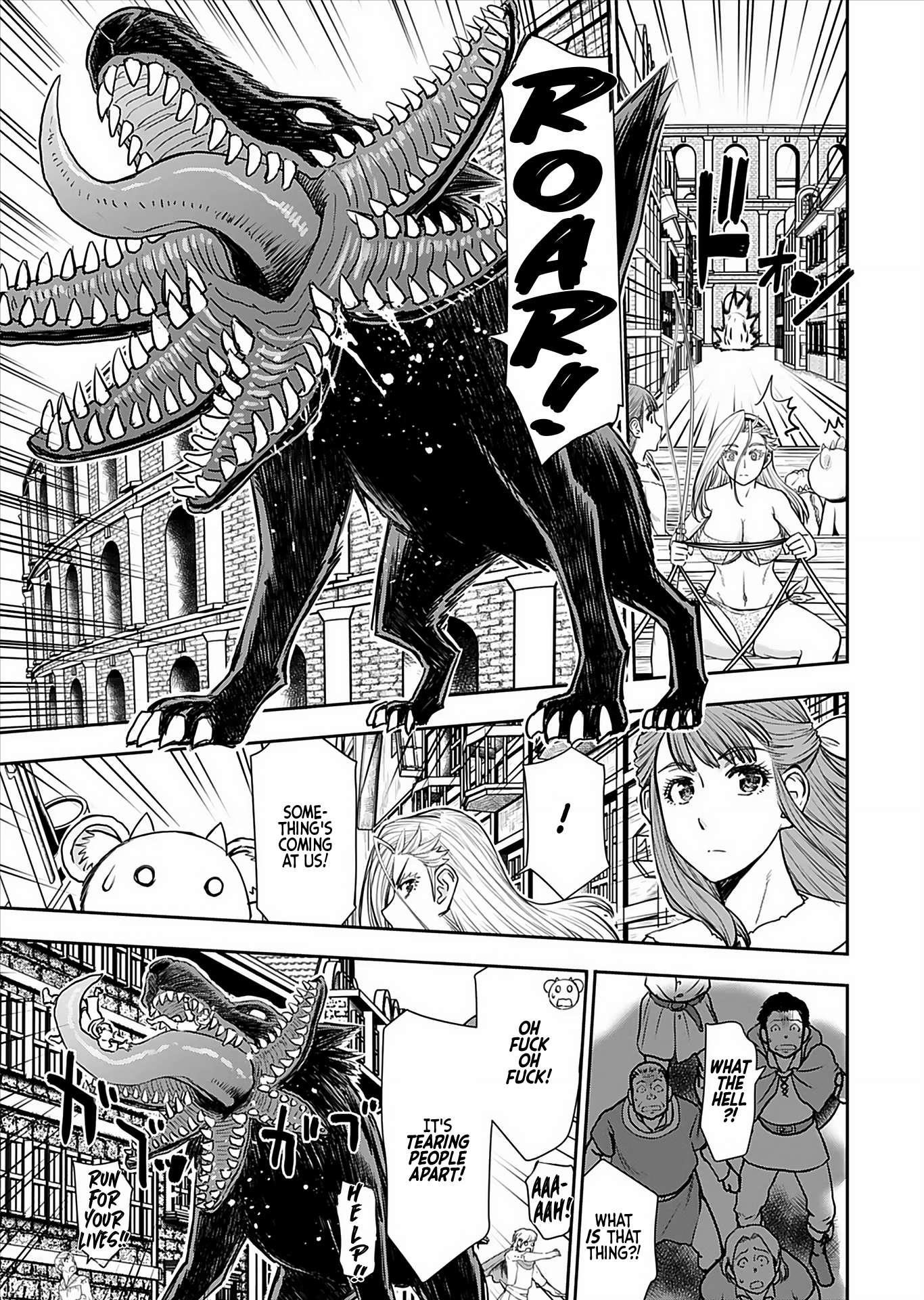 Isekai Sniper wa Onna Senshi no Mofumofu Aigan Doubutsu Chapter 18 - Page 3