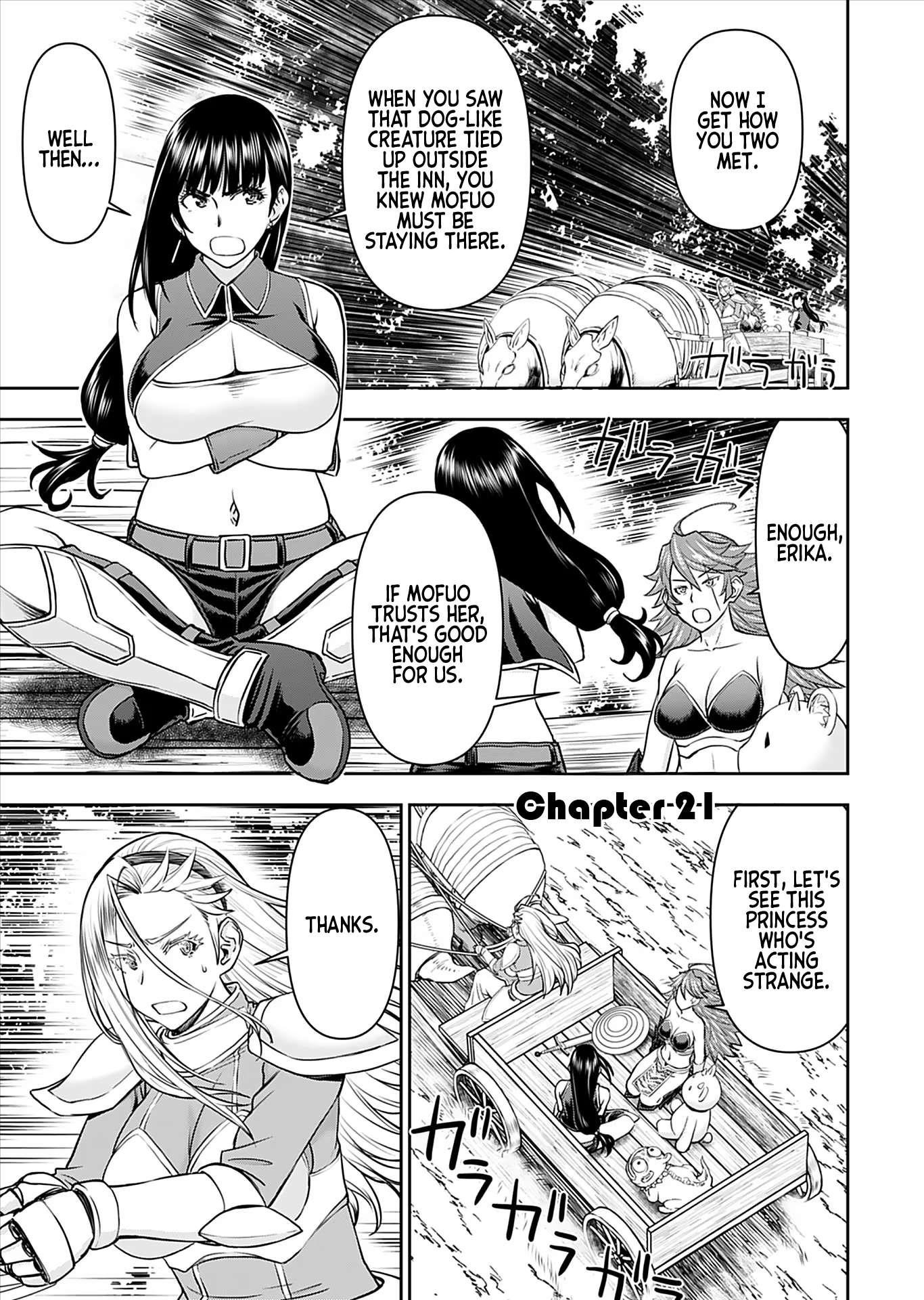 Isekai Sniper wa Onna Senshi no Mofumofu Aigan Doubutsu Chapter 21 - Page 1