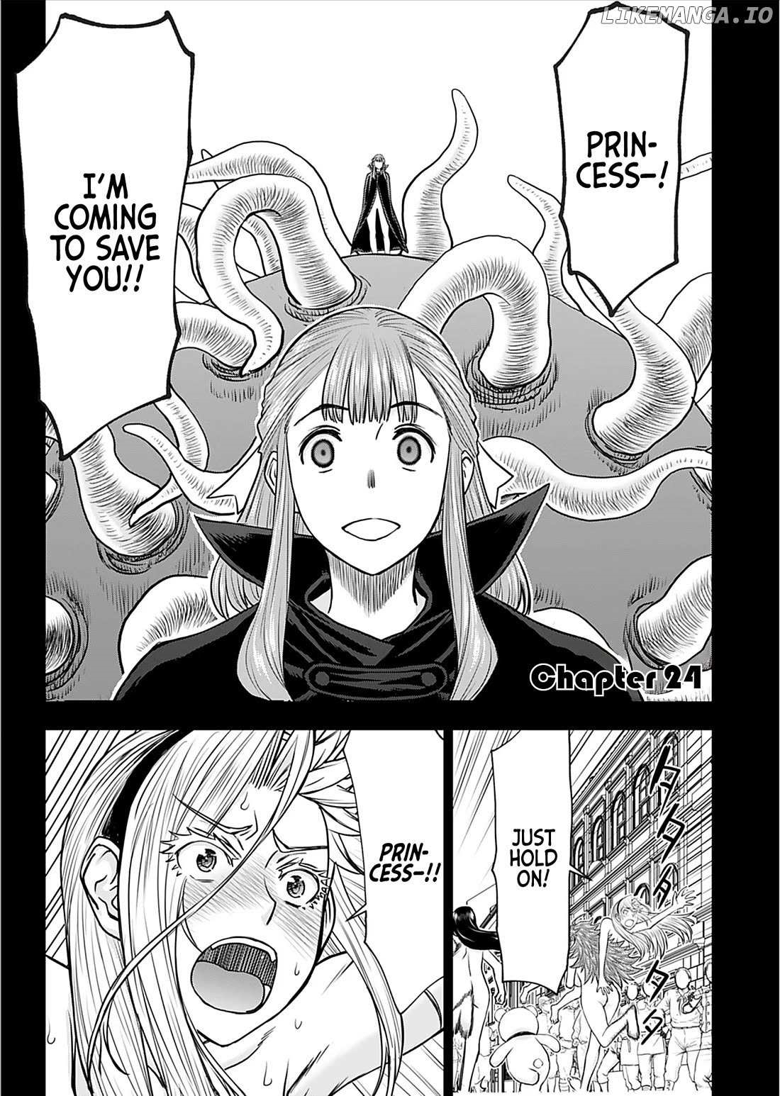 Isekai Sniper wa Onna Senshi no Mofumofu Aigan Doubutsu Chapter 24 - Page 1