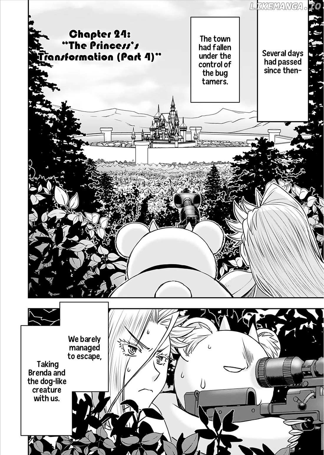 Isekai Sniper wa Onna Senshi no Mofumofu Aigan Doubutsu Chapter 24 - Page 2