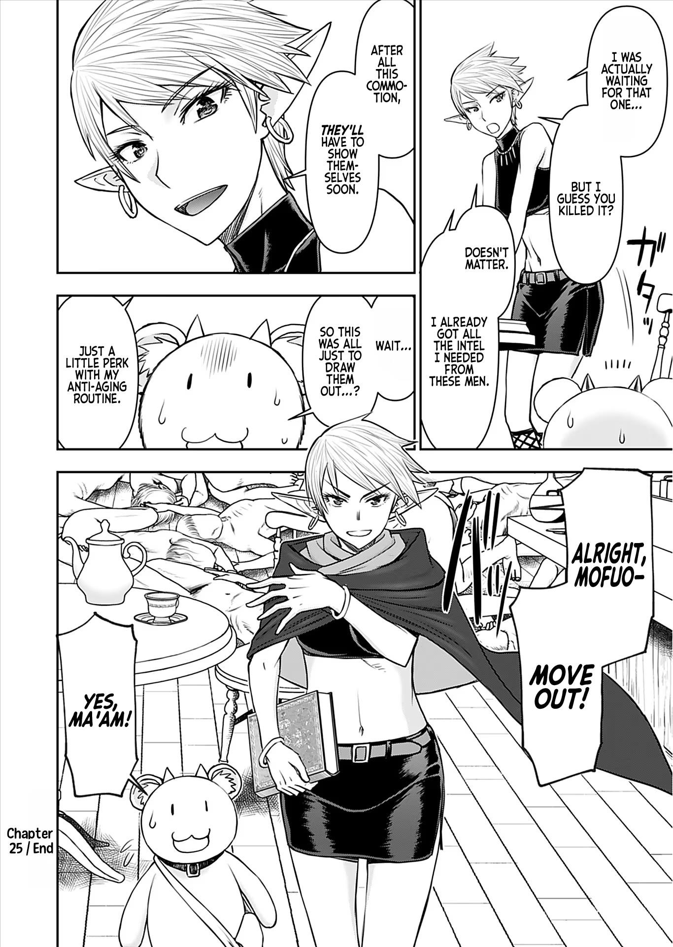 Isekai Sniper wa Onna Senshi no Mofumofu Aigan Doubutsu Chapter 25 - Page 24