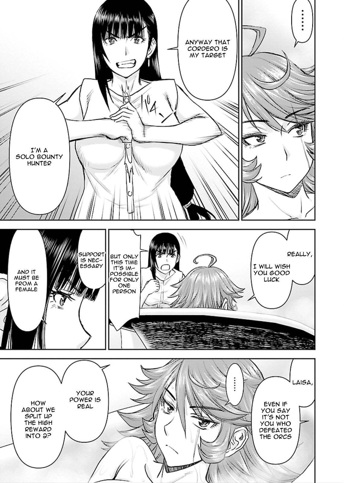 Isekai Sniper wa Onna Senshi no Mofumofu Aigan Doubutsu Chapter 3 - Page 22