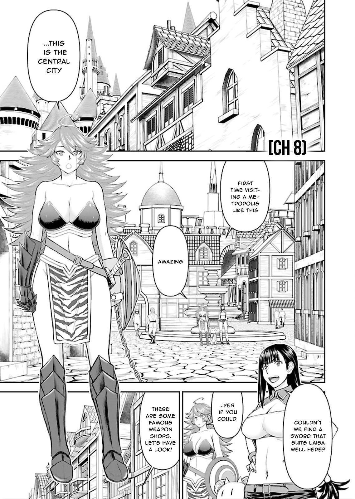 Isekai Sniper wa Onna Senshi no Mofumofu Aigan Doubutsu Chapter 8 - Page 1