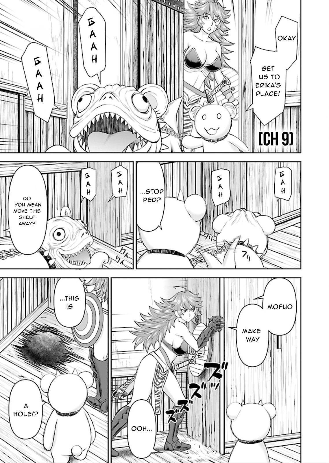 Isekai Sniper wa Onna Senshi no Mofumofu Aigan Doubutsu Chapter 9 - Page 1