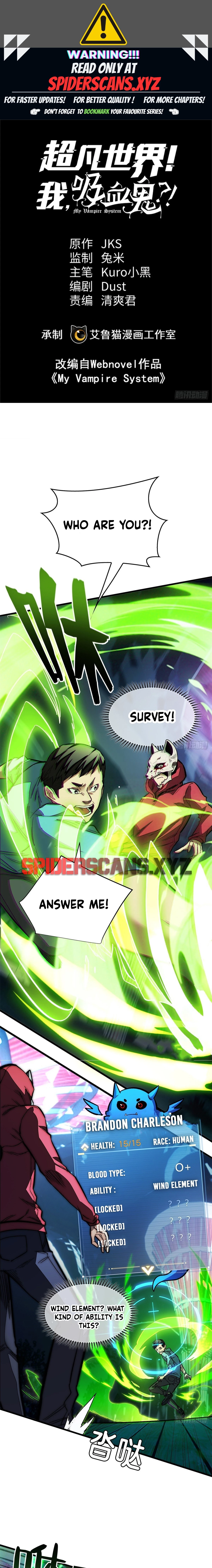 Extraordinary World?! Me… A Vampire?! Chapter 12 - Page 1