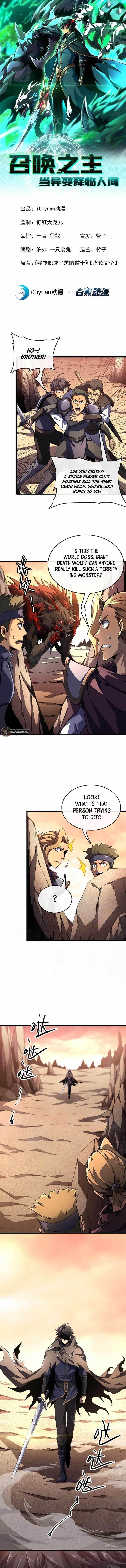 Lord of Summoning! When Anomalies Descend Upon the Human World Chapter 3 - Page 1