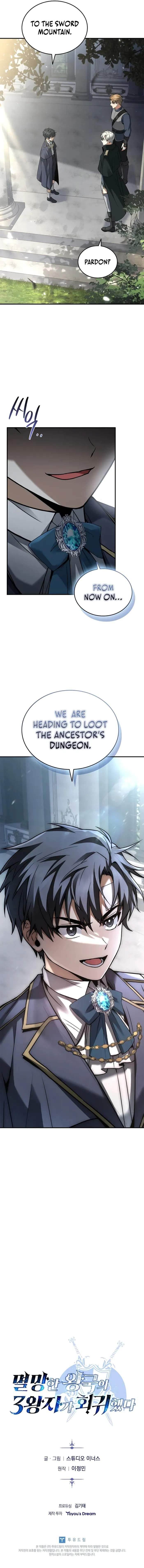 The Three Princes of the Fallen Kingdom Have Returned Chapter 5 - Page 10