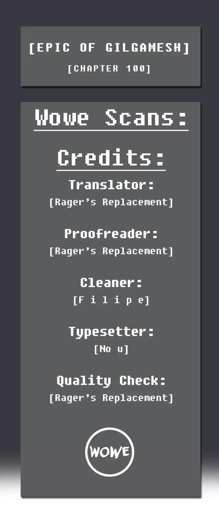 Epic of Gilgamesh Chapter 100 - Page 1