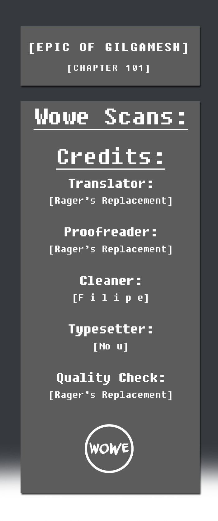 Epic of Gilgamesh Chapter 101 - Page 1
