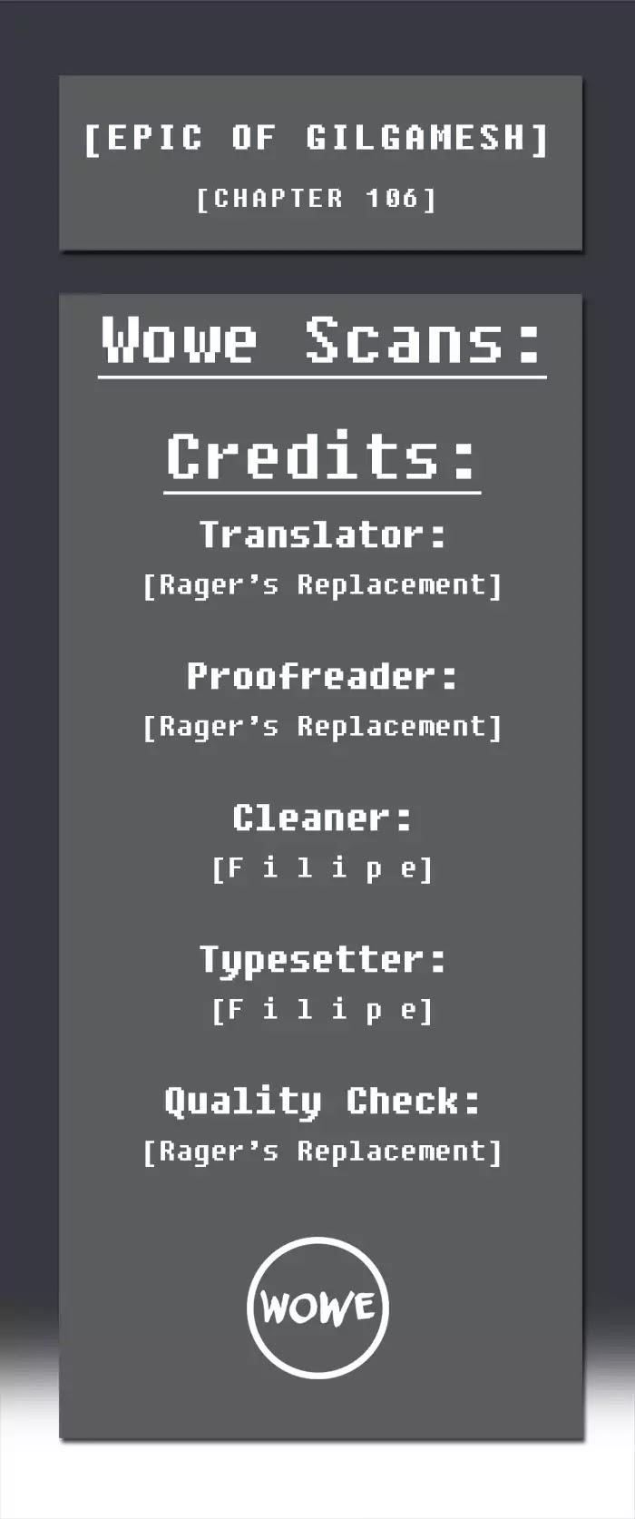 Epic of Gilgamesh Chapter 106 - Page 1