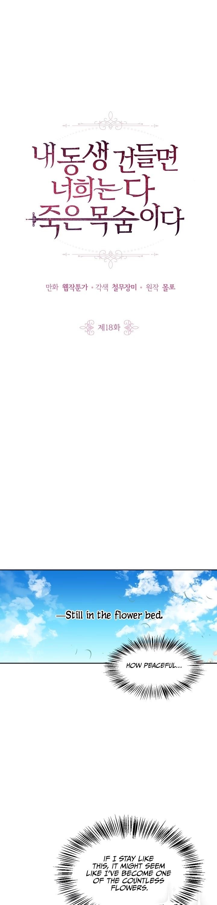 If You Touch My Little Brother, You’re All Dead Chapter 18 - Page 1