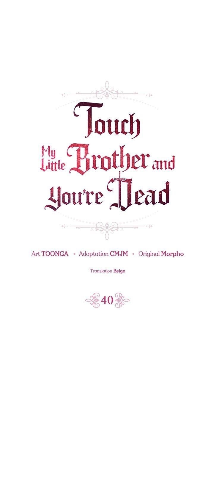 If You Touch My Little Brother, You’re All Dead Chapter 40 - Page 1