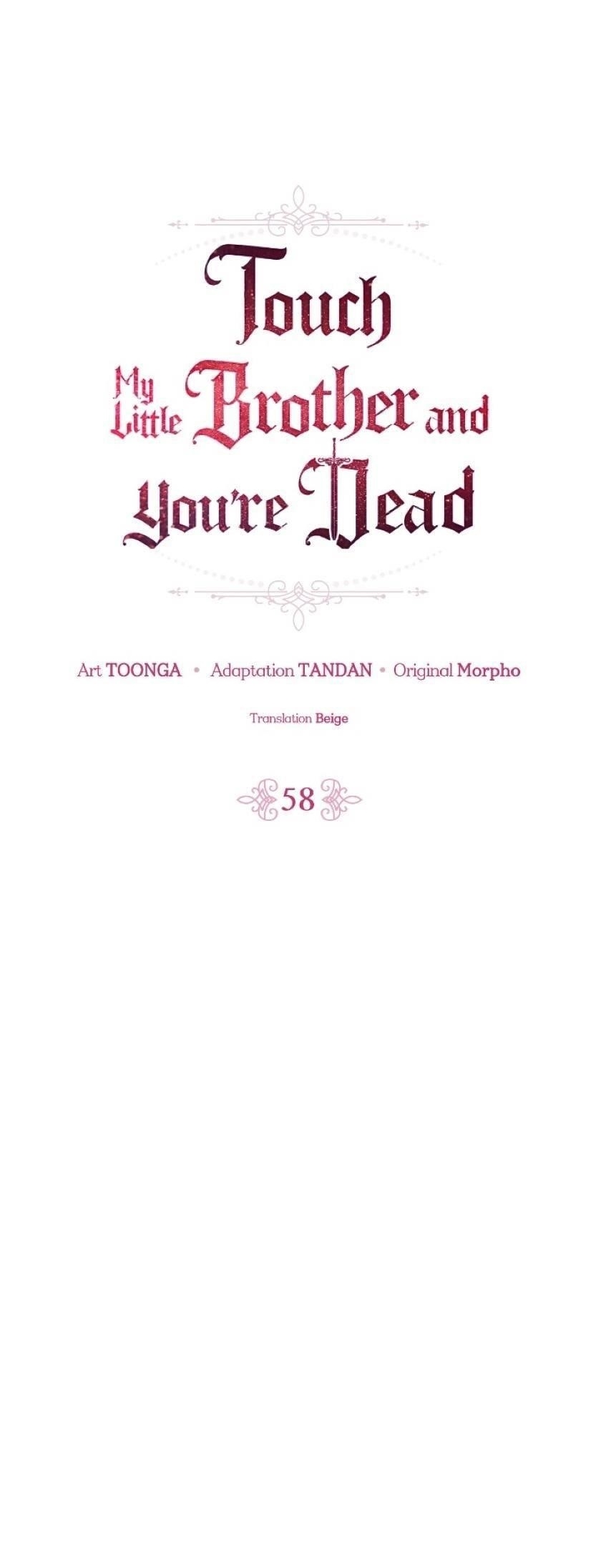 If You Touch My Little Brother, You’re All Dead Chapter 58 - Page 1