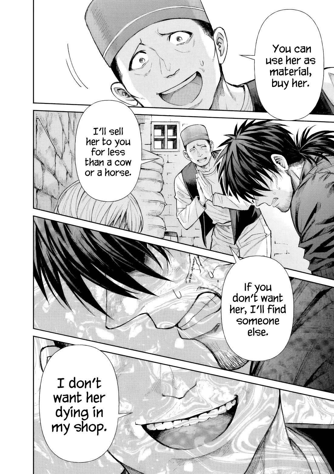 Boroboro no Elf-san wo Shiawase ni Suru Kusuriuri-san Chapter 1 - Page 12