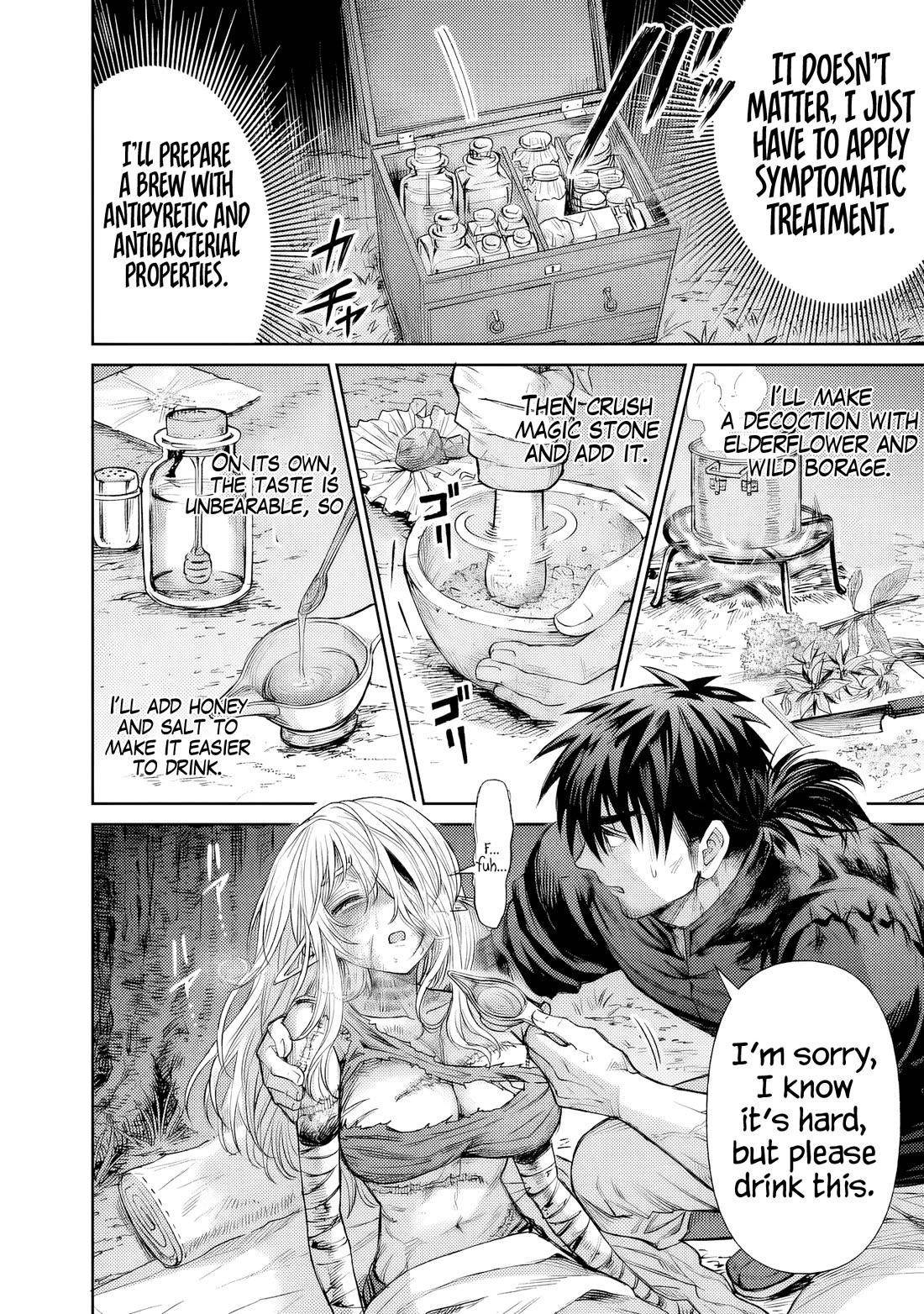 Boroboro no Elf-san wo Shiawase ni Suru Kusuriuri-san Chapter 1 - Page 26