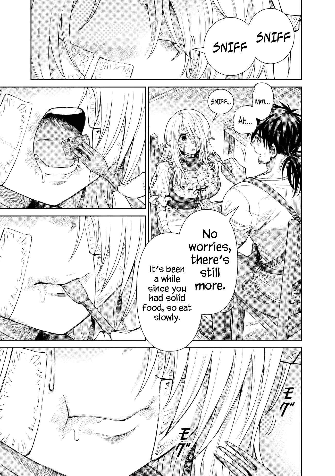 Boroboro no Elf-san wo Shiawase ni Suru Kusuriuri-san Chapter 3 - Page 15