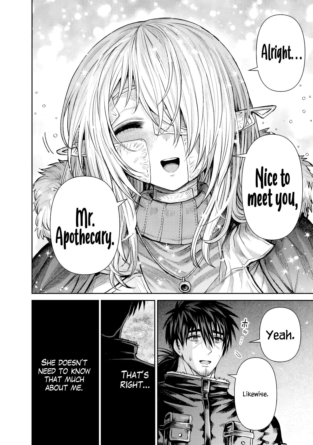 Boroboro no Elf-san wo Shiawase ni Suru Kusuriuri-san Chapter 7 - Page 9