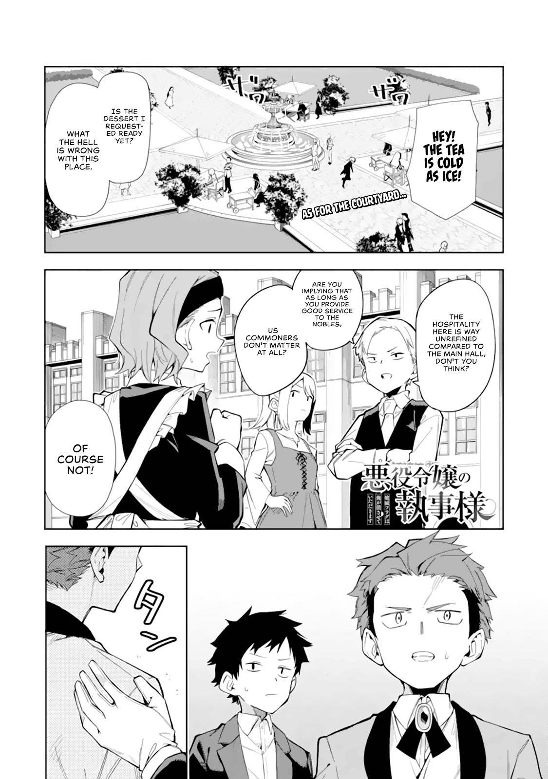 The Villainous Daughter’s Butler ~I Raised Her to Be Very Cute~ Chapter 10 - Page 1