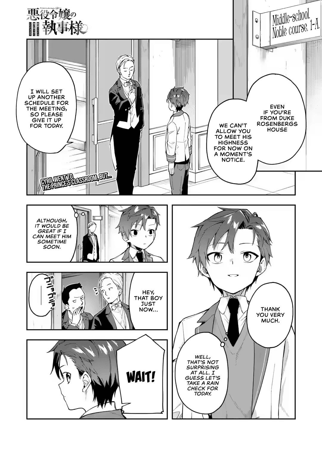 The Villainous Daughter’s Butler ~I Raised Her to Be Very Cute~ Chapter 19 - Page 1