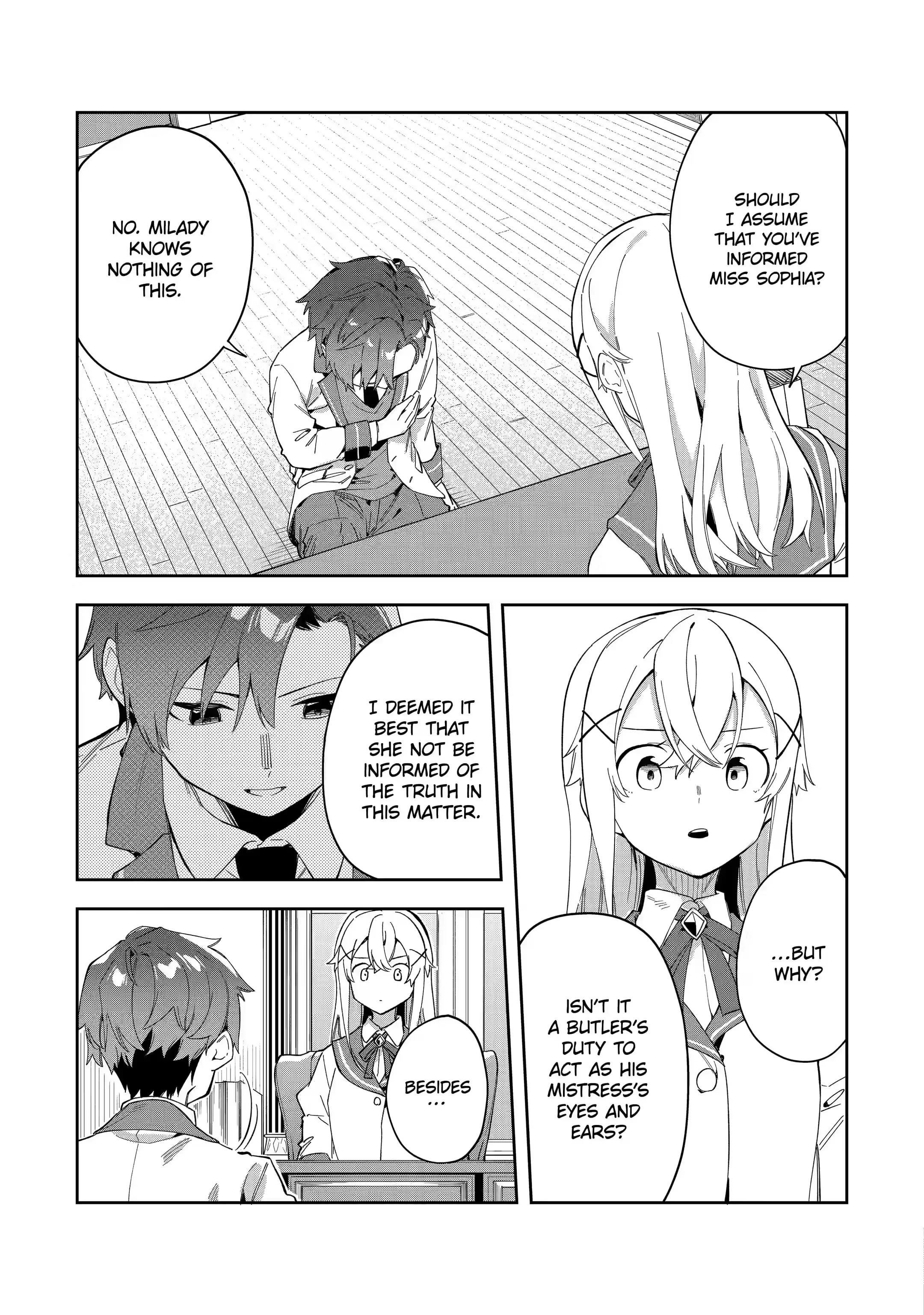 The Villainous Daughter’s Butler ~I Raised Her to Be Very Cute~ Chapter 25.1 - Page 9