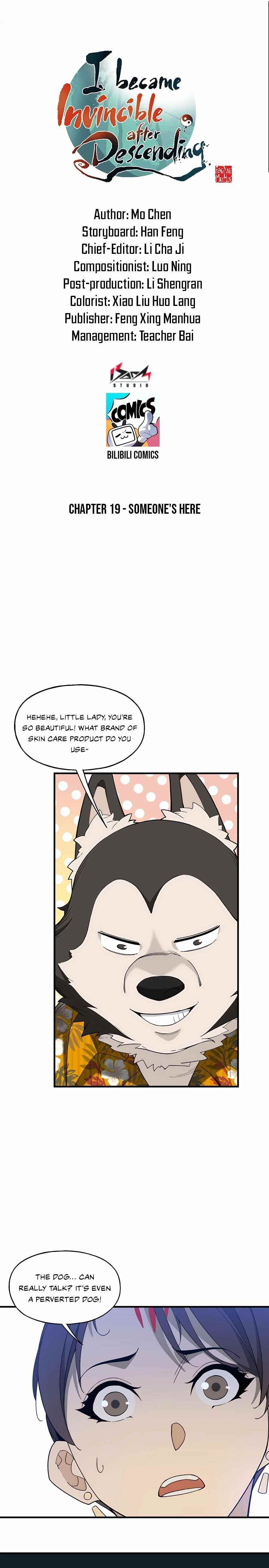 Descending The Mountain As Invincible Chapter 19 - Page 1