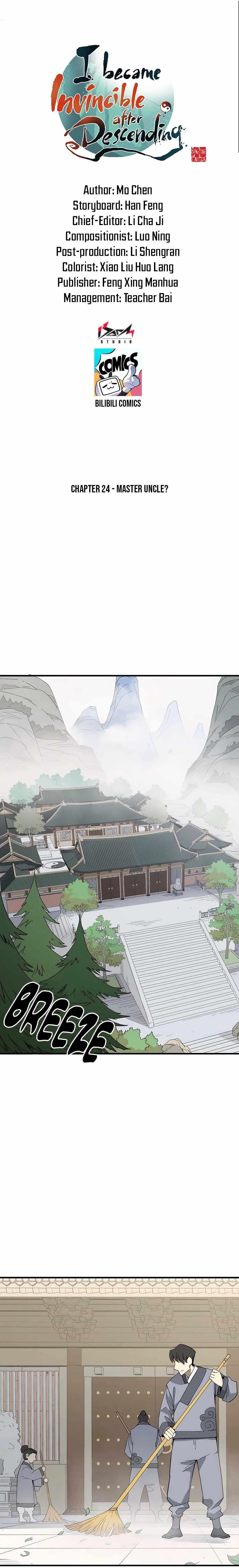 Descending The Mountain As Invincible Chapter 24 - Page 1