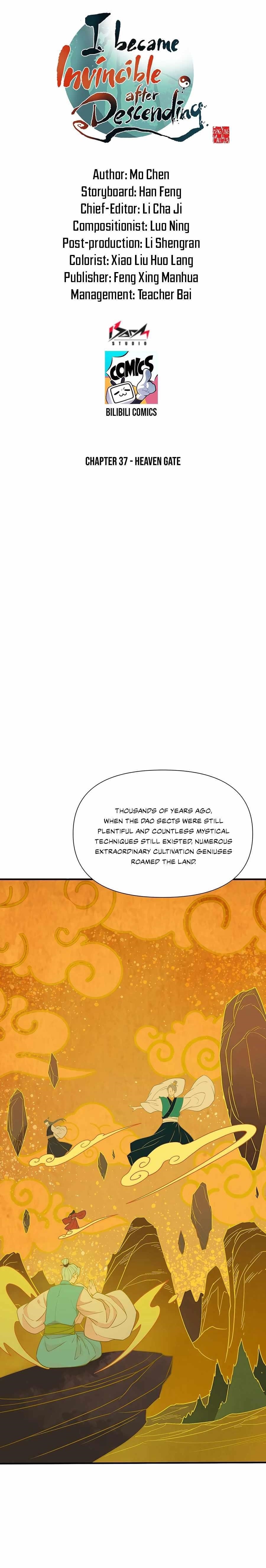 Descending The Mountain As Invincible Chapter 37 - Page 1