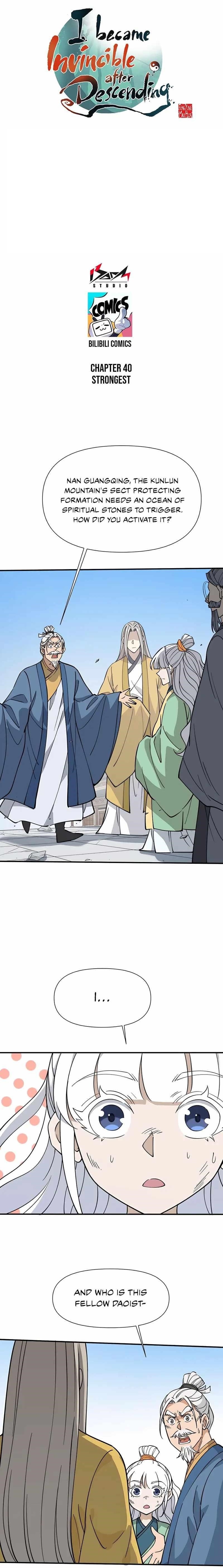 Descending The Mountain As Invincible Chapter 40 - Page 1