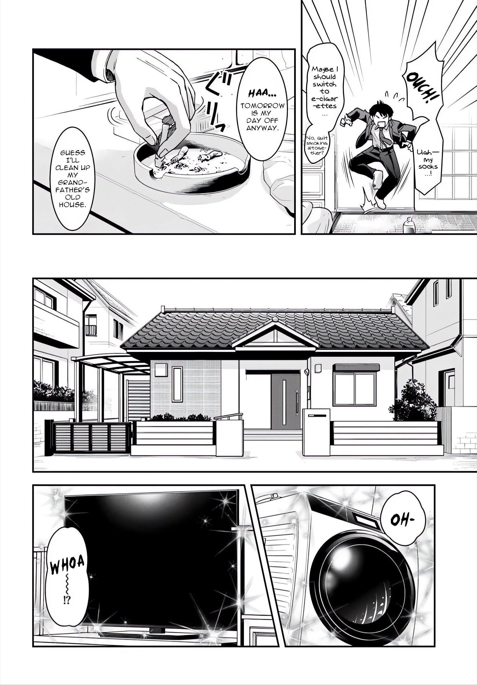 35-sai dokushin Yamada, isekai mura ni risou no sekando hausu o tsukuritai 〜 isekai to genjitsu no ii tokodori raifu 〜 Chapter 1.1 - Page 8