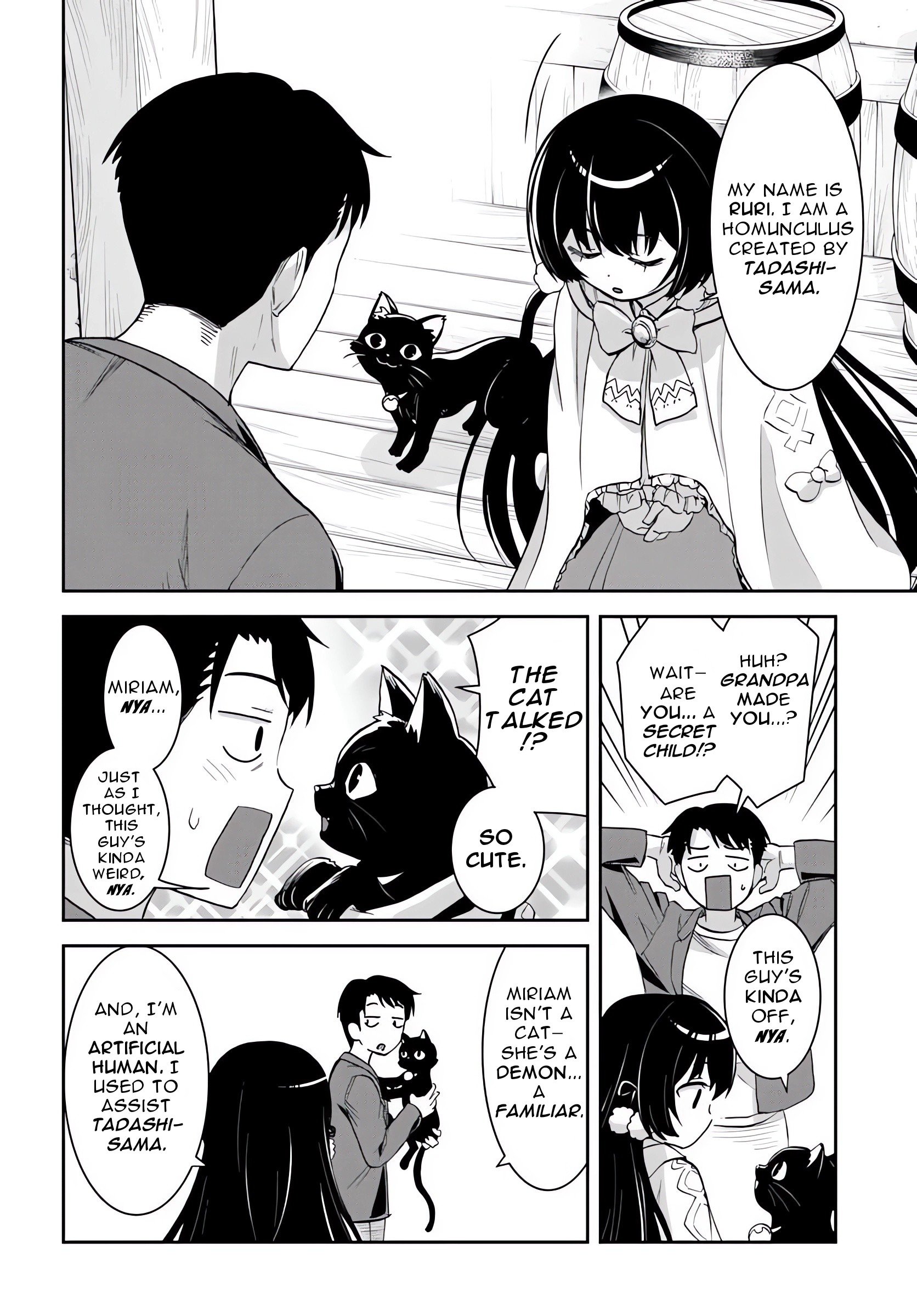 35-sai dokushin Yamada, isekai mura ni risou no sekando hausu o tsukuritai 〜 isekai to genjitsu no ii tokodori raifu 〜 Chapter 1.2 - Page 10