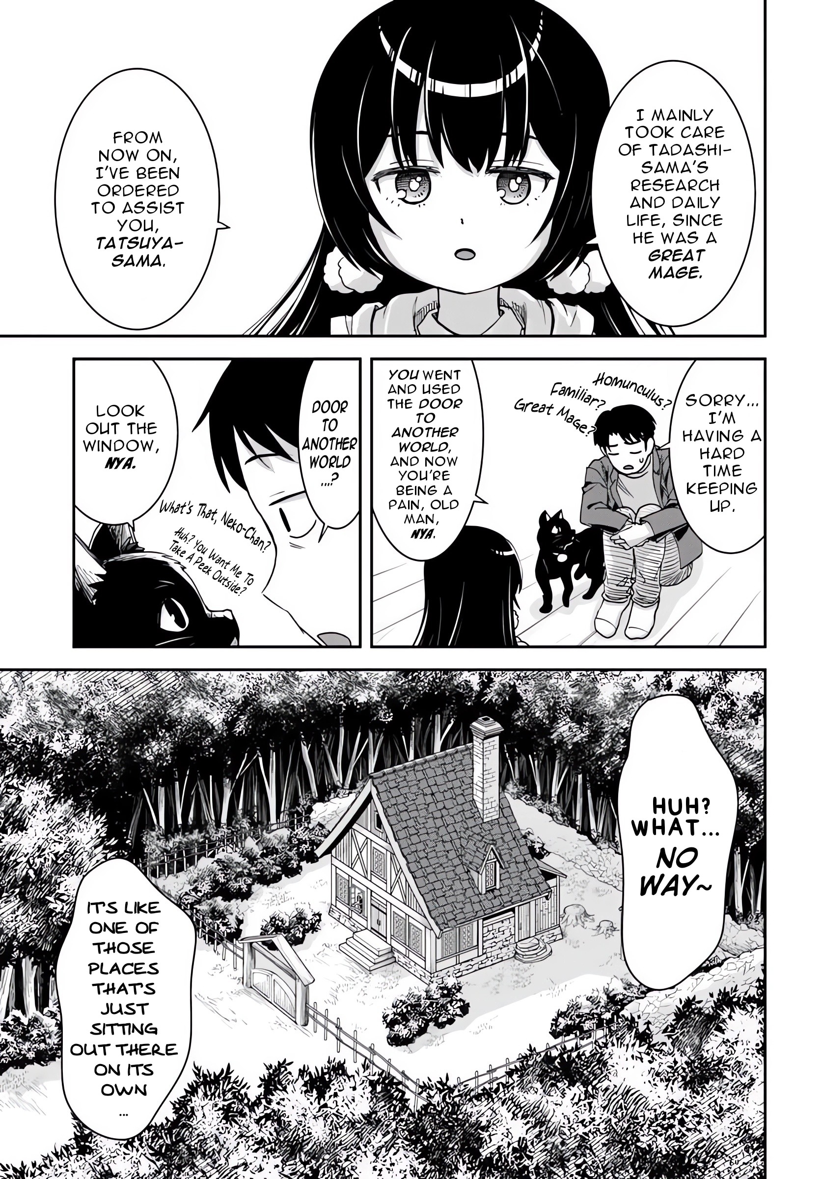 35-sai dokushin Yamada, isekai mura ni risou no sekando hausu o tsukuritai 〜 isekai to genjitsu no ii tokodori raifu 〜 Chapter 1.2 - Page 11