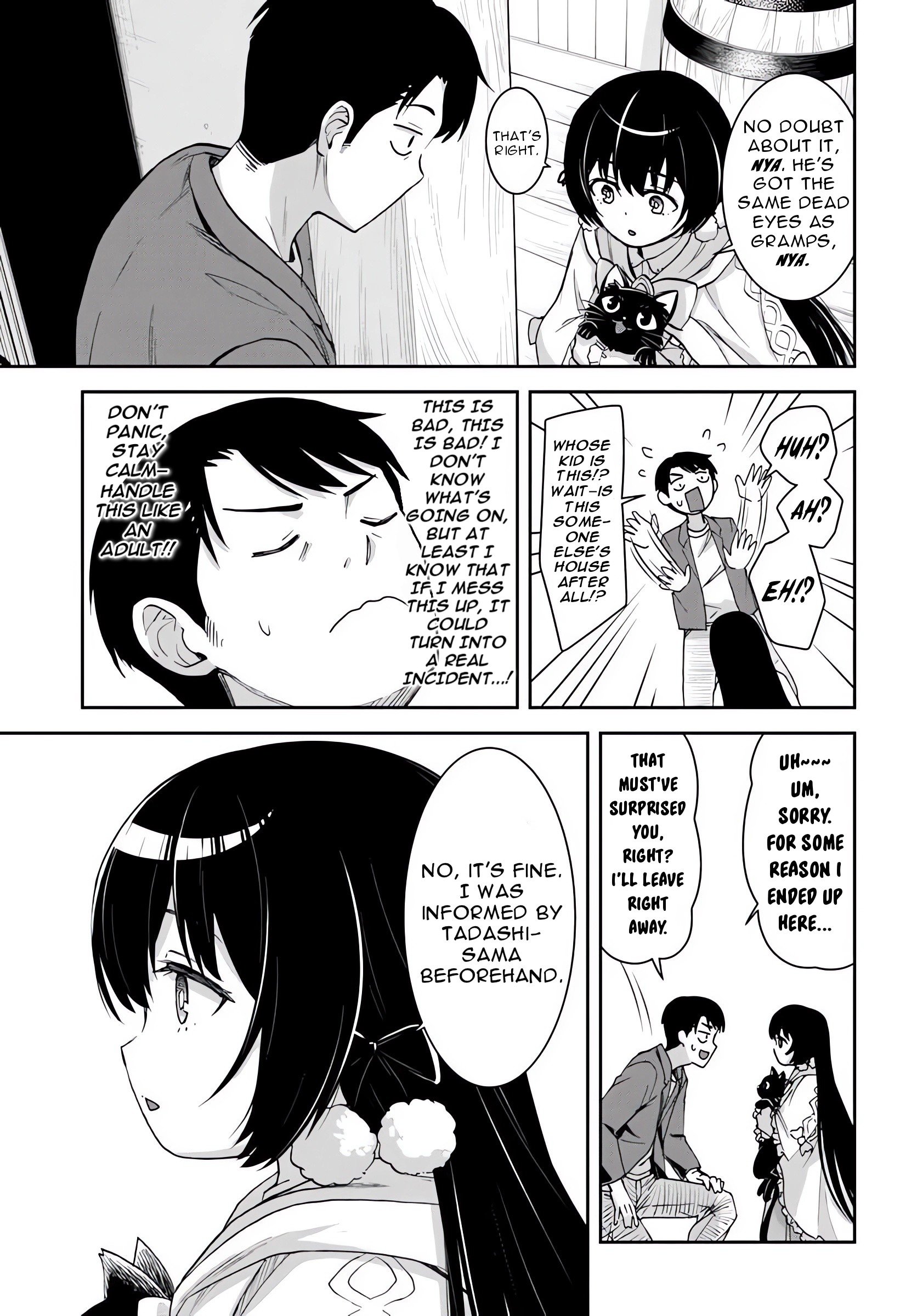 35-sai dokushin Yamada, isekai mura ni risou no sekando hausu o tsukuritai 〜 isekai to genjitsu no ii tokodori raifu 〜 Chapter 1.2 - Page 9