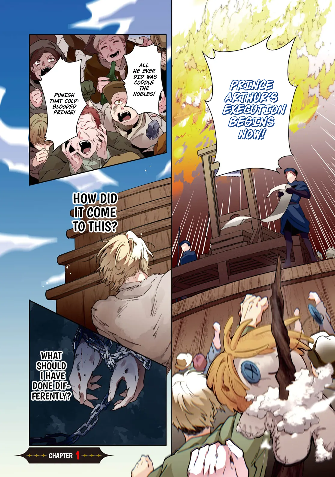 Rebirth of a Hated Prince With Many Execution Flags Chapter 1 - Page 1