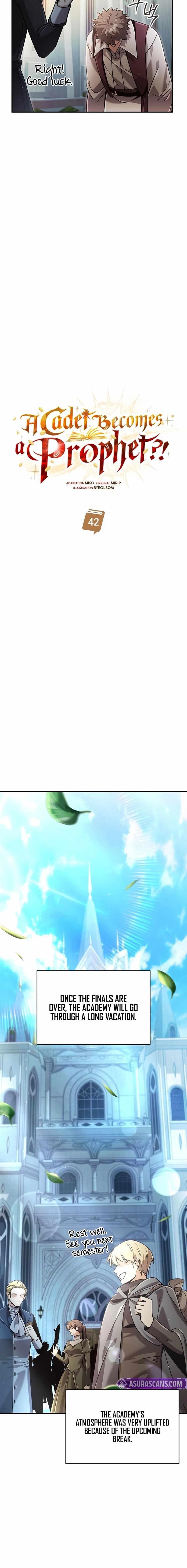 A Cadet Becomes a Prophet?! Chapter 42 - Page 8