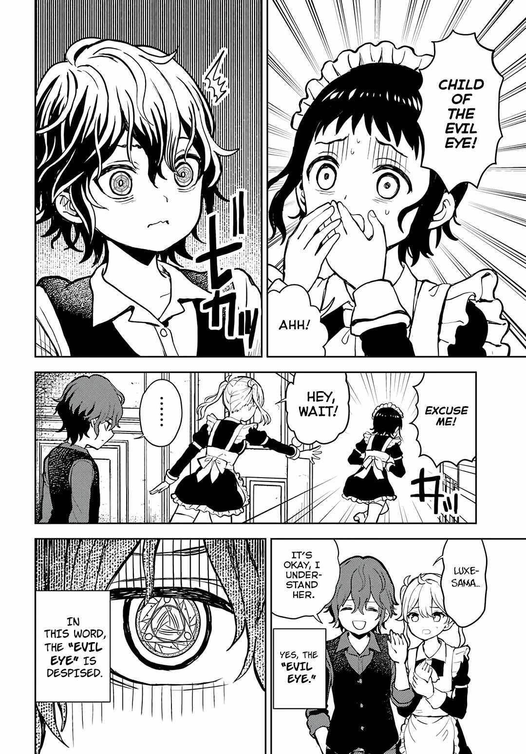 I Was Reincarnated as the Villain With Evil Eyes, so I Aim to Be a Mob Character Chapter 1 - Page 14